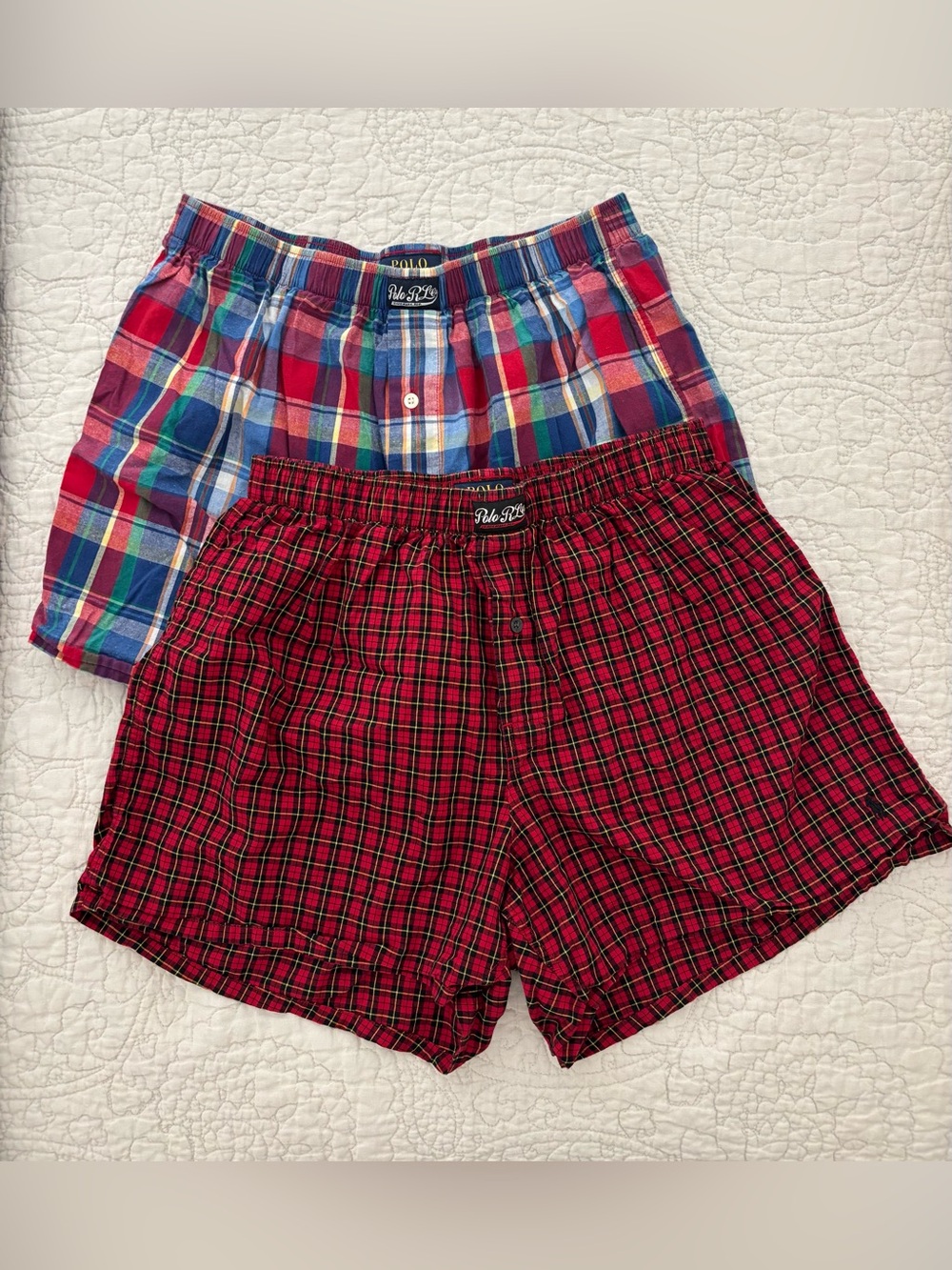 Men's Polo Ralph Lauren Boxer Shorts Set - Size L